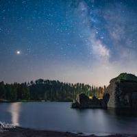 Sylvan Lake on a Starry Night