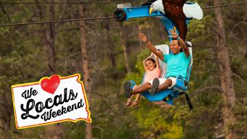 We Love Locals Weekend at Rush Mountain Adventure Park