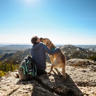 Dog Kisses Are Better With a View 