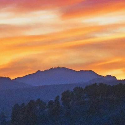 Black Hills Range at Sunset