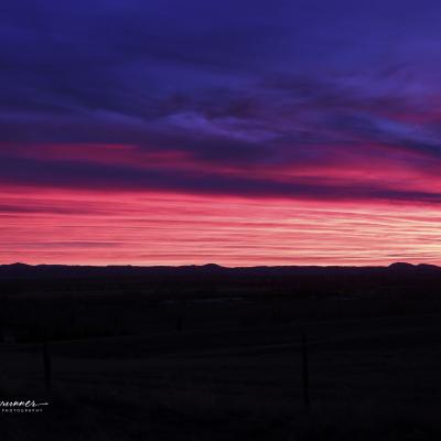 Northern Black Hills Sunset
