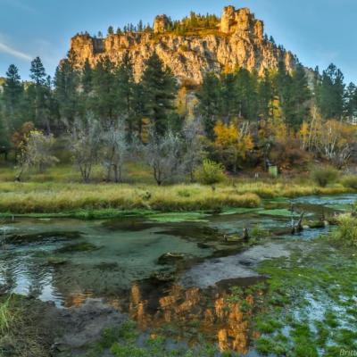 Reflections in Spearfish Canyon 
