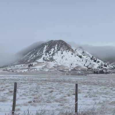 Snowy Bear Butte