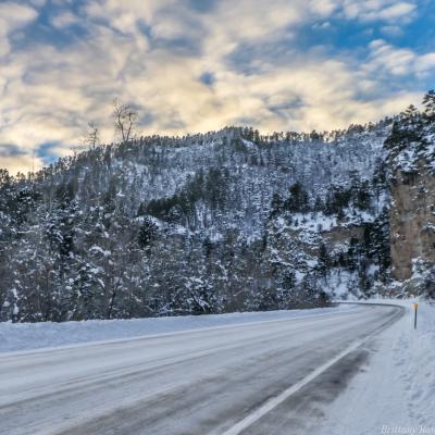 A Wintery Spearfish Canyon