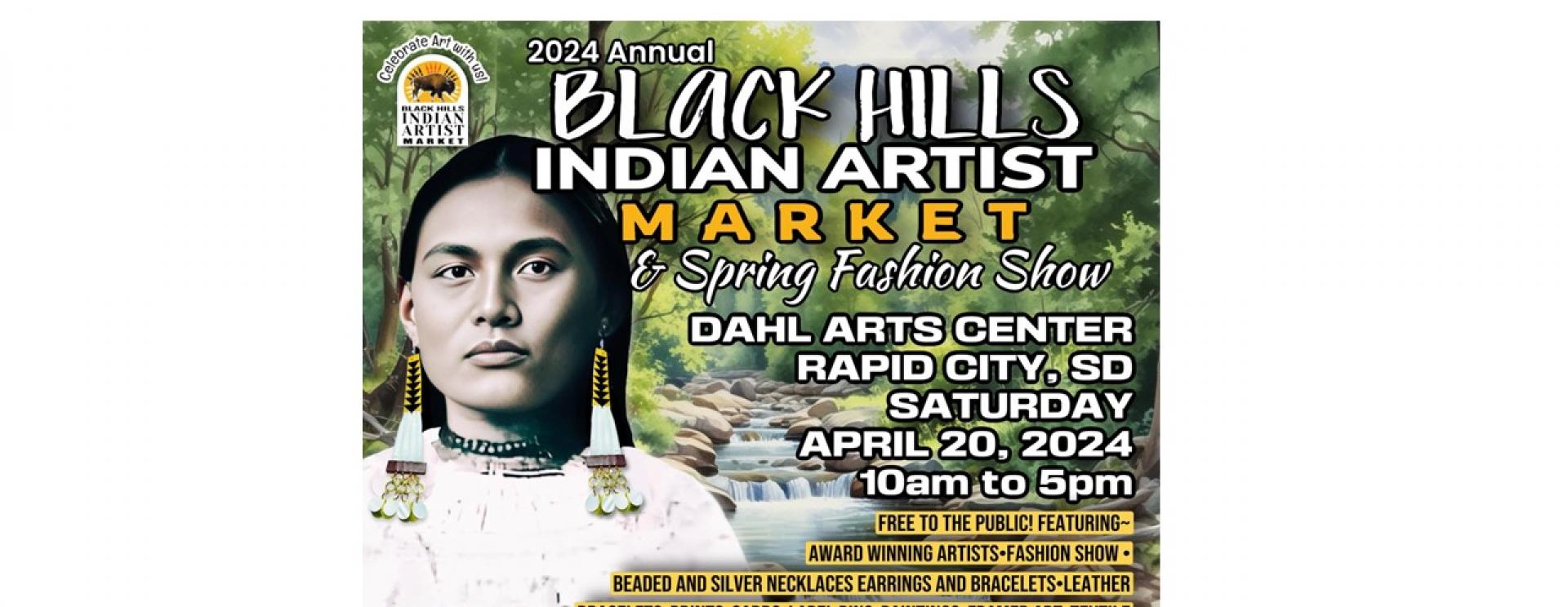 Black Hills Indian Artist Market at Dahl Art Center