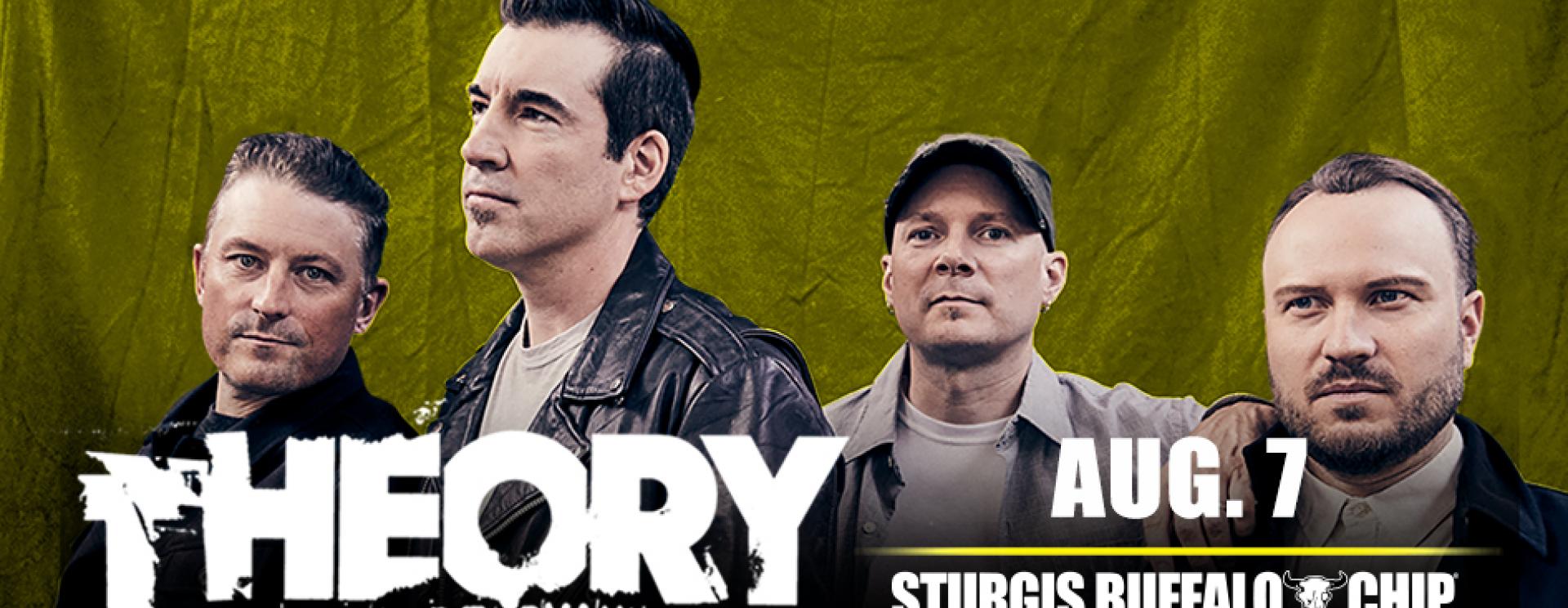Theory of a Deadman Concert at Sturgis Buffalo Chip 