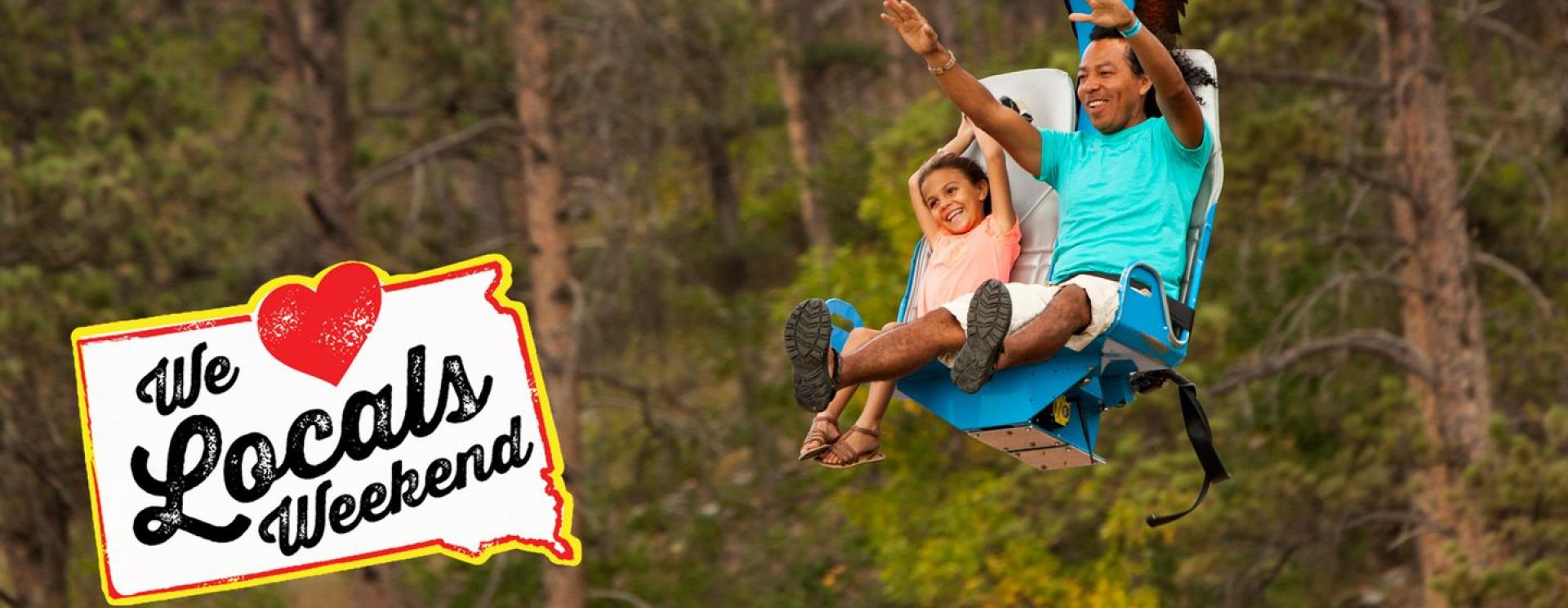 We Love Locals Weekend at Rush Mountain Adventure Park