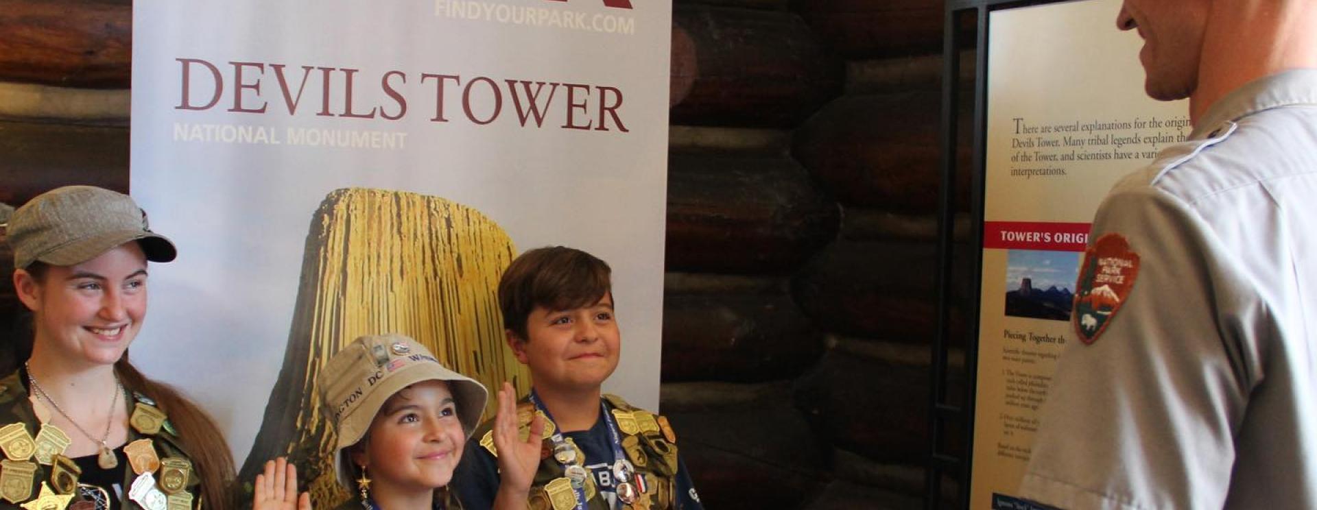 Junior Ranger Program at Devils Tower 