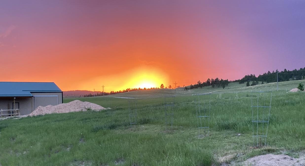Sunset at Li’l Bit Ranch