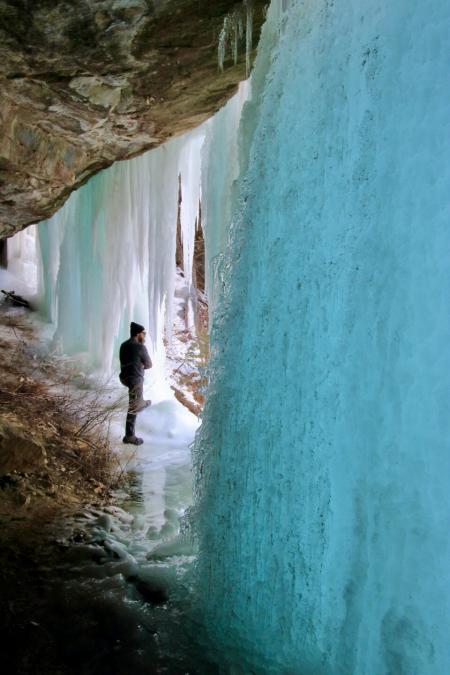 Spearfish Canyon Blue Ice
