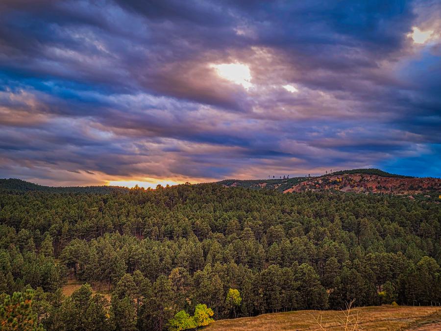 Vibrant Black Hills Sky