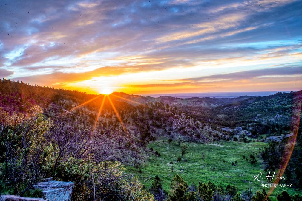 Sunrise in Custer