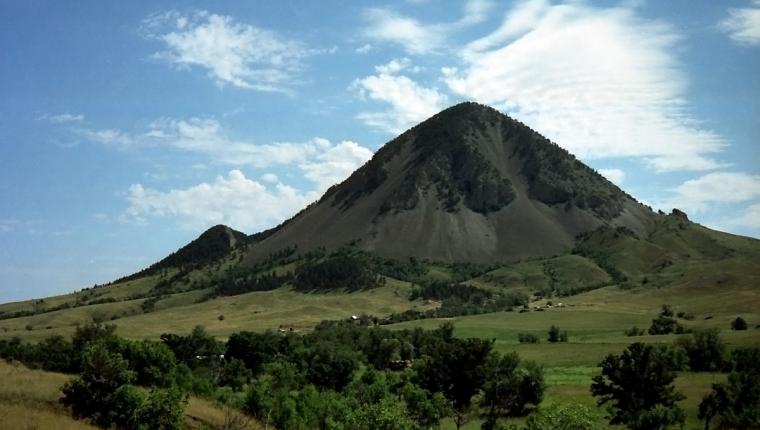 Hiking at Bear Butte State Park