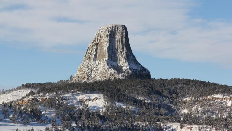 Winter Activities at Devils Tower