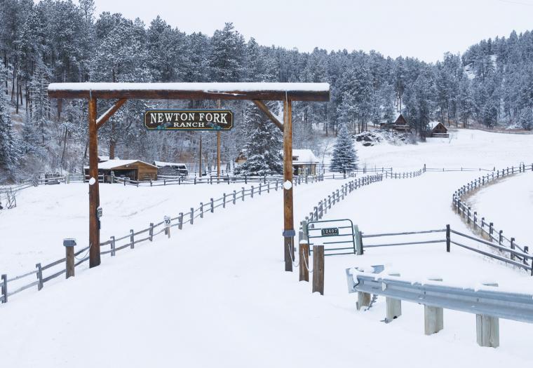 A Magical Winter Escape to Newton Fork Ranch